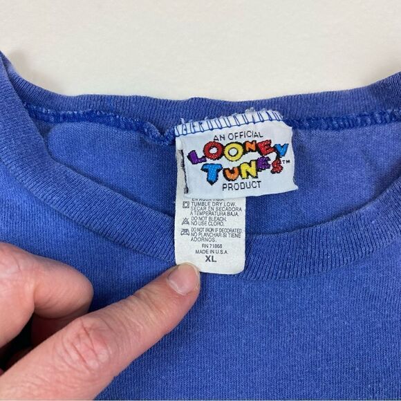 Vintage Tweety Bird Looney Tunes T Shirt XL - Picture 3 of 5